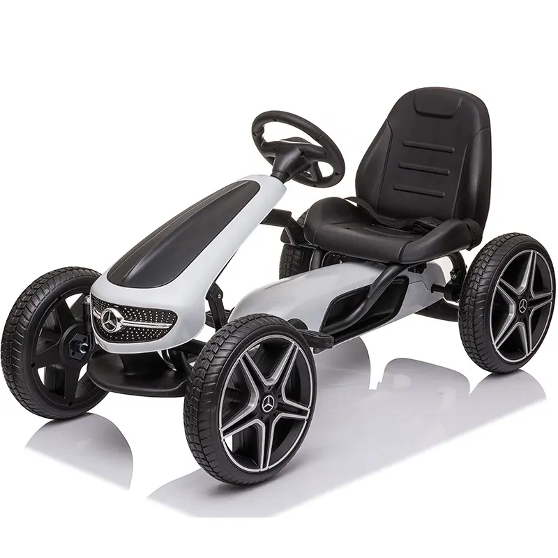 Nuova auto giocattolo elettrica di vendita calda di go kart del pedale dei bambini con licenza benz per i bambini