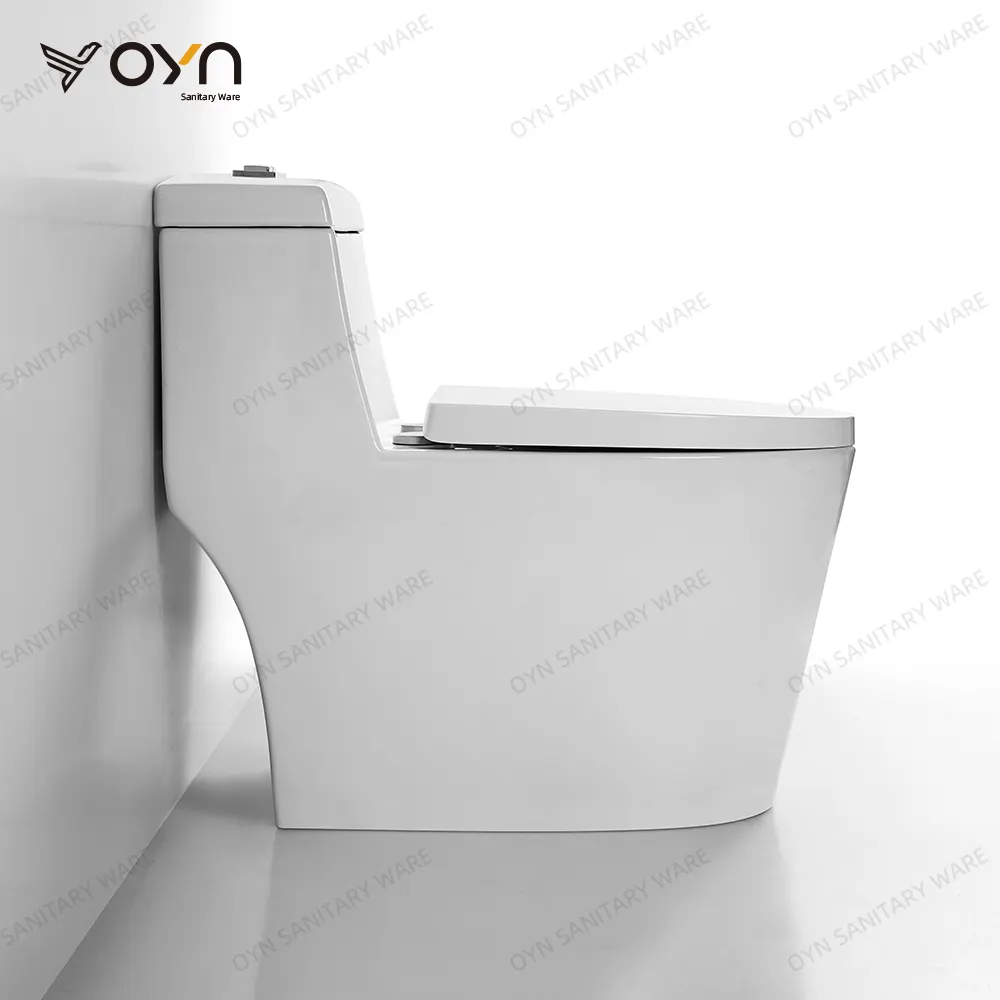 OYN sanitasi 1306 satu bagian perlengkapan Toilet gaya Barat mangkuk Toilet untuk Hotel rumah kamar mandi Wc cuci Toilet