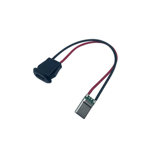 Geçmeli Panel montajlı USB C Jack USB C fişi kablo USB C dişi erkek - Product Image 4