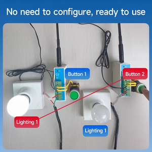 1 <strong>Master</strong> 4 <strong>Slaves</strong> LORA Bidirectional Intercom Switch Module 9-30V Water Supply Relay Remote Control up to 10A Current - Product Image 6