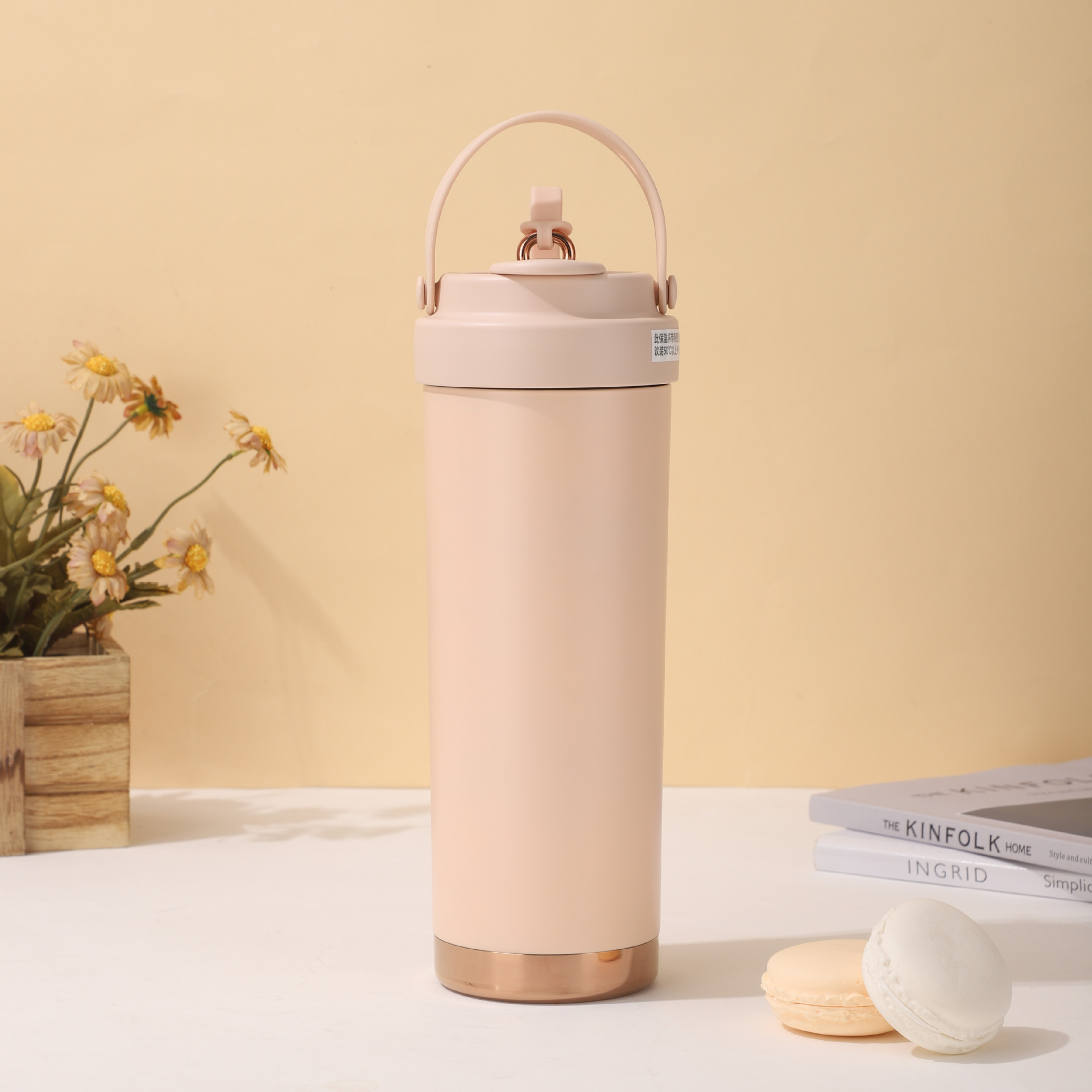 Cherry blossom pink-ceramic style-750ml