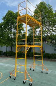 1.8 m Adjustable Platform Multipurpose Scaffolds 6 F.<strong>T</strong> Rolling Scaffold Mobile Baker <strong>Scaffolding</strong> for Work Bench - Product Image 6