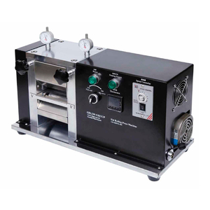 リチウムイオン電池電極ローリング用の小型ラボホットプレス機 - Product Image 1