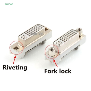 Conector DVI D Sub de 25 pines Db25 d-sub 24 + 1 Pin /24 + 5 pines conector macho hembra VGA - Product Image 3