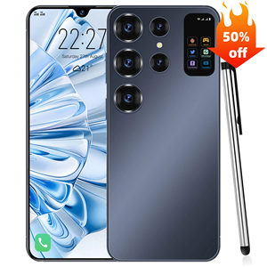 2025 yeni orijinal <span class=keywords><strong>7</strong></span> inç Ultra Ultra 5g Smartphone 16GB + 512GB ucuz cep telefonları 48MP + 72MP Esports oyun telefonu