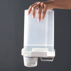 Set di contenitori per alimenti a tenuta stagna trasparente da 5l recipienti in plastica rettangolare con coperchio - Product Image 1
