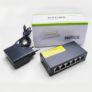 5-Port-Gigabit-Netzwerk-Switch mit 10-Gbit/s-Kapazität für Metall gehäuse Ethernet-Splitter mit SNMP-und QoS-Funktionen - Product Image 5
