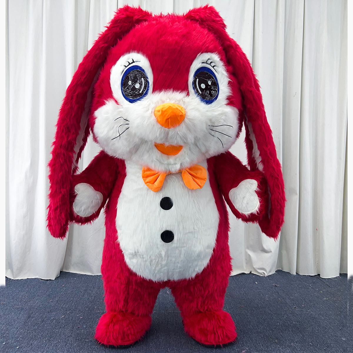 Red with soft ear