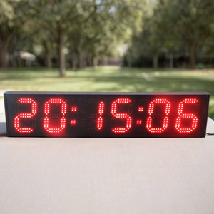 CHEETIE CP28 grande Display cronografo LED 6 pollici professionale gigante digitale LED sport sistema di temporizzazione digitale stivaggio Timer - Product Image 1