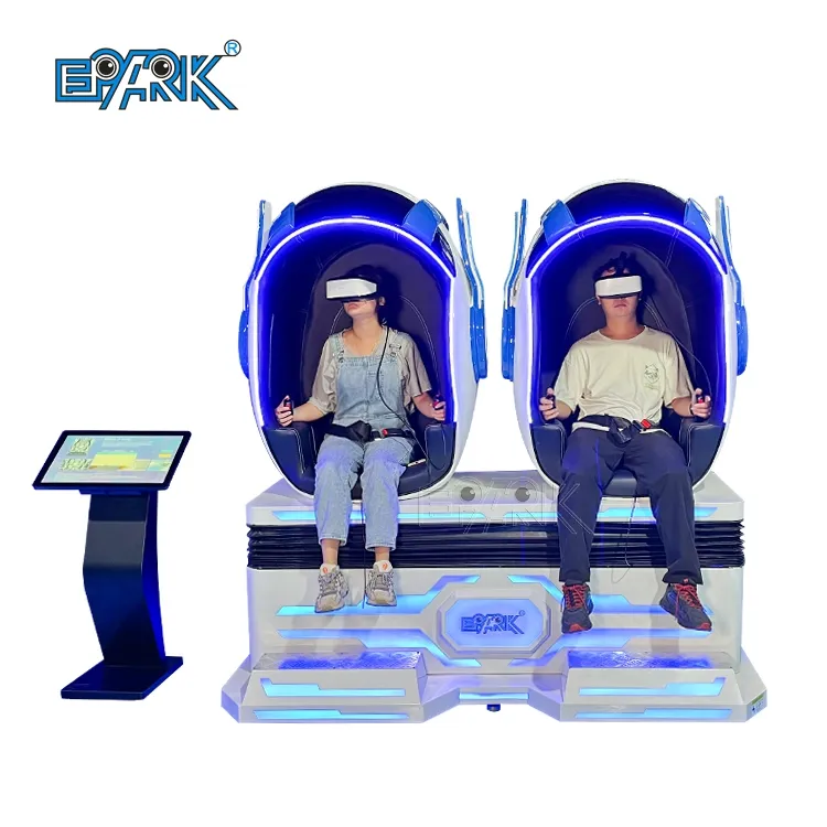 돈 적립 EPARK 9D VR 머신 3D 헤드셋 안경 9d 시네마 가상 현실 시뮬레이터 VR 게임 장비 계란 의자 VR 시뮬레이터