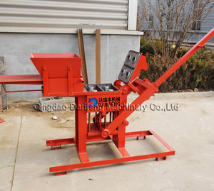 QMR2-40 ручной глинистая почва грязи земле кирпича делая машину - Product Image 2