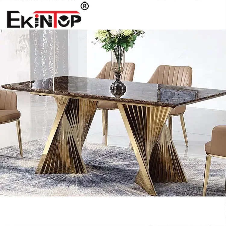 Ekintop Phong Cách Hiện Đại Thiết Kế Mới Bàn Ăn Bộ Đồ Nội Thất Phòng Ăn