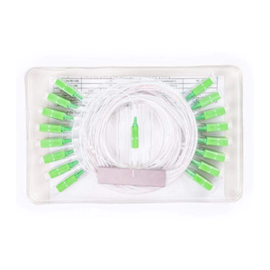 Fabrika fiyat 1:32 Mini tip Plc optik Splitter tek mod G657a1 Lc/sc Apc/upc 0.9mm 1*32 optik Fiber Plc Splitter - Product Image 1