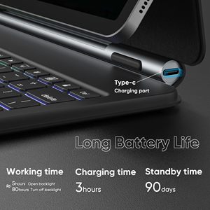 Para Samsung Galaxy Tab S9 S8 S7 Plus /S9 FE + Plus/S8 + Plus Magic Keyboard Case Flotante Cantilever Soporte magnético Touch Trackpad - Product Image 5