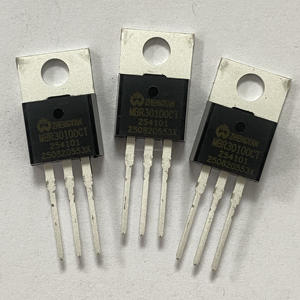 Diode Schottky dòng cao 30A MBR30100CT 100V TO-220AB dùng cho nguồn điện chuyển mạch - Product Image 1