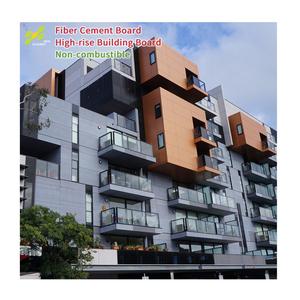 Panel dinding beton tahan api 5mm 6mm Modern non-asbes pelapis serat semen dari elemen baru - Product Image 6