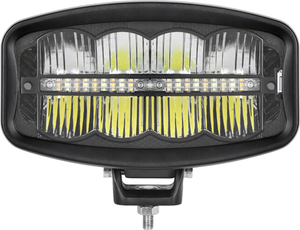 10--30V 9inch Rectangle R10 R7 <strong>LED</strong> Work Light <strong>Reflector</strong> Driving Light Series Heated Lens <strong>Led</strong> Lights Truck System - Product Image 4