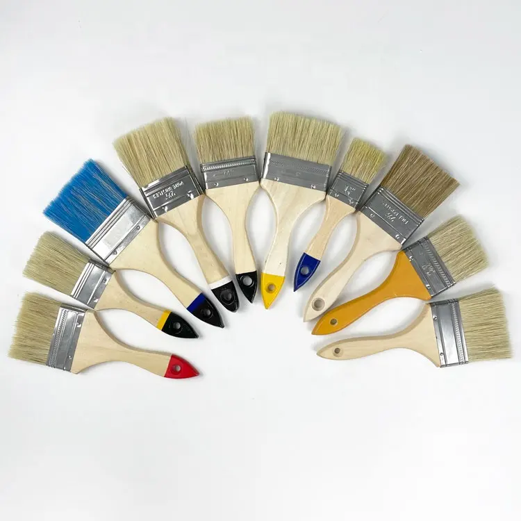 Campione gratuito pennelli per pittura professionale set di pennelli per pittura acrilica pennello per pittura
