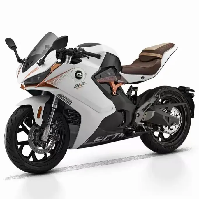 2024 modello caldo moto elettrica moda veloce ricarica moto sportiva con tachimetro potente nuova energia moto qj oao