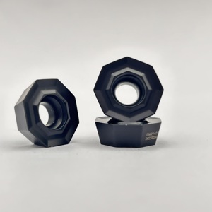 <span class=keywords><strong>CNC</strong></span>-Hartmetall-Wende schneid platte CVD-beschichtetes ODMT0605ZZN für das Fräsen von Stahl, Gusseisen und Edelstahl