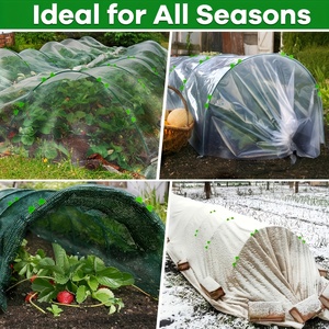 Kit di reti da giardino in plastica copertura per serra anti uccello-prevenzione rete rete da giardino per frutta - Product Image 5
