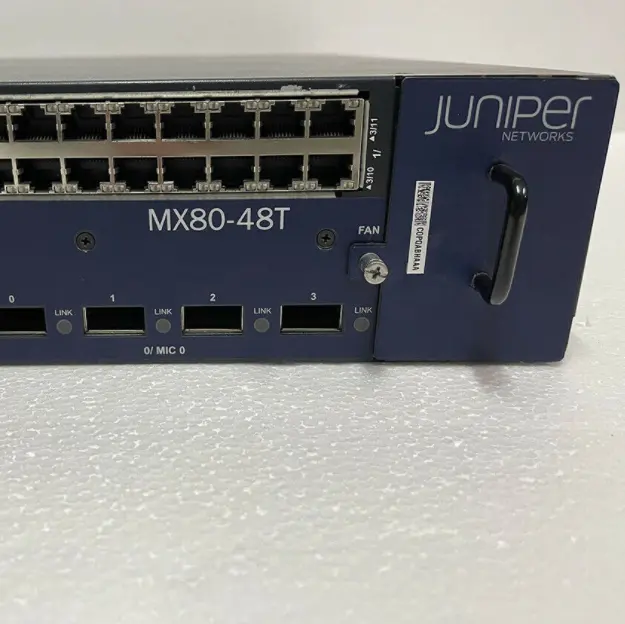 Router Juniper MX80-48T-AC Seri MX80 Daya AC Harga Bersaing