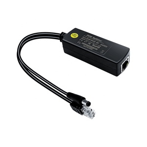 POE Splitter 48V <strong>Input</strong> 12V 2A <strong>Output</strong> with IEEE 802.3af/at Active Power Over Ethernet Adapter for Security <strong>Camera</strong> Surveillance - Product Image 1