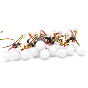 High Quality 26mm SMD <strong>RGB</strong> <strong>LED</strong> Pixel <strong>Lights</strong> Digital 5050 12V Input Amusement Decorative Lighting - Product Image 1