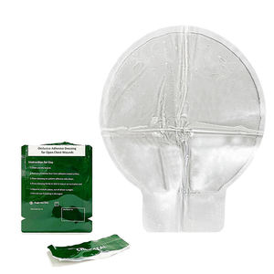Segel Dada Darurat Luar Ruangan Segel Dada Ganti 4 Lubang Segel Dada Tidak Berventilasi Segel Medis - Product Image 1