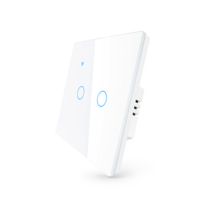 Wholesale EU Standard Smart Life APP <strong>Control</strong> 2CH EU Tuya Wifi Smart Home Wall Touch Switch for Home <strong>Automation</strong> <strong>System</strong> PST-TY-E2 - Product Image 4