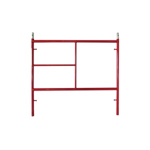 Diseño moderno HDG Tipo H Plataforma de andamio de construcción segura Construcción galvanizada Marco principal Andamio H - Product Image 4