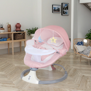 Electric Multi-Function Comfortable <strong>Cradle</strong> Bed Smart Kids Rocking Chair 0-12 Months Printed Pattern Plastic Material - Product Image 5