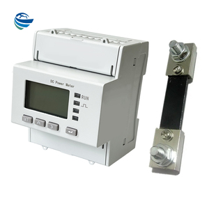 DC 0-1000V LCD <strong>Digital</strong> Voltmeter Ammeter 50-100A Amp Shunt Gauge DC Energy Meter Din Rail Volt Meter <strong>RS485</strong> <strong>Modbus</strong> for Ev Charger - Product Image 1