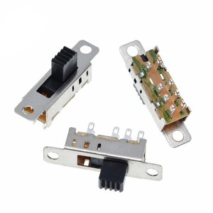 SS23E04 Double Toggle <strong>Switch</strong> 8 Pins 3 Files 2P3T DP3T Handle High 5mm Small Slide <strong>Switch</strong> - Product Image 3