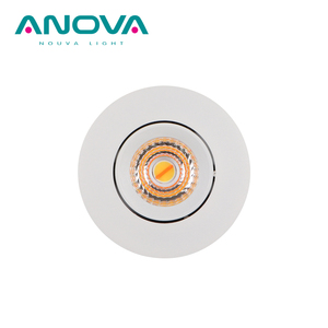 Dim ip44 parlama önleyici ayarlanabilir cob gömme led downlight ile arka kapak - Product Image 3