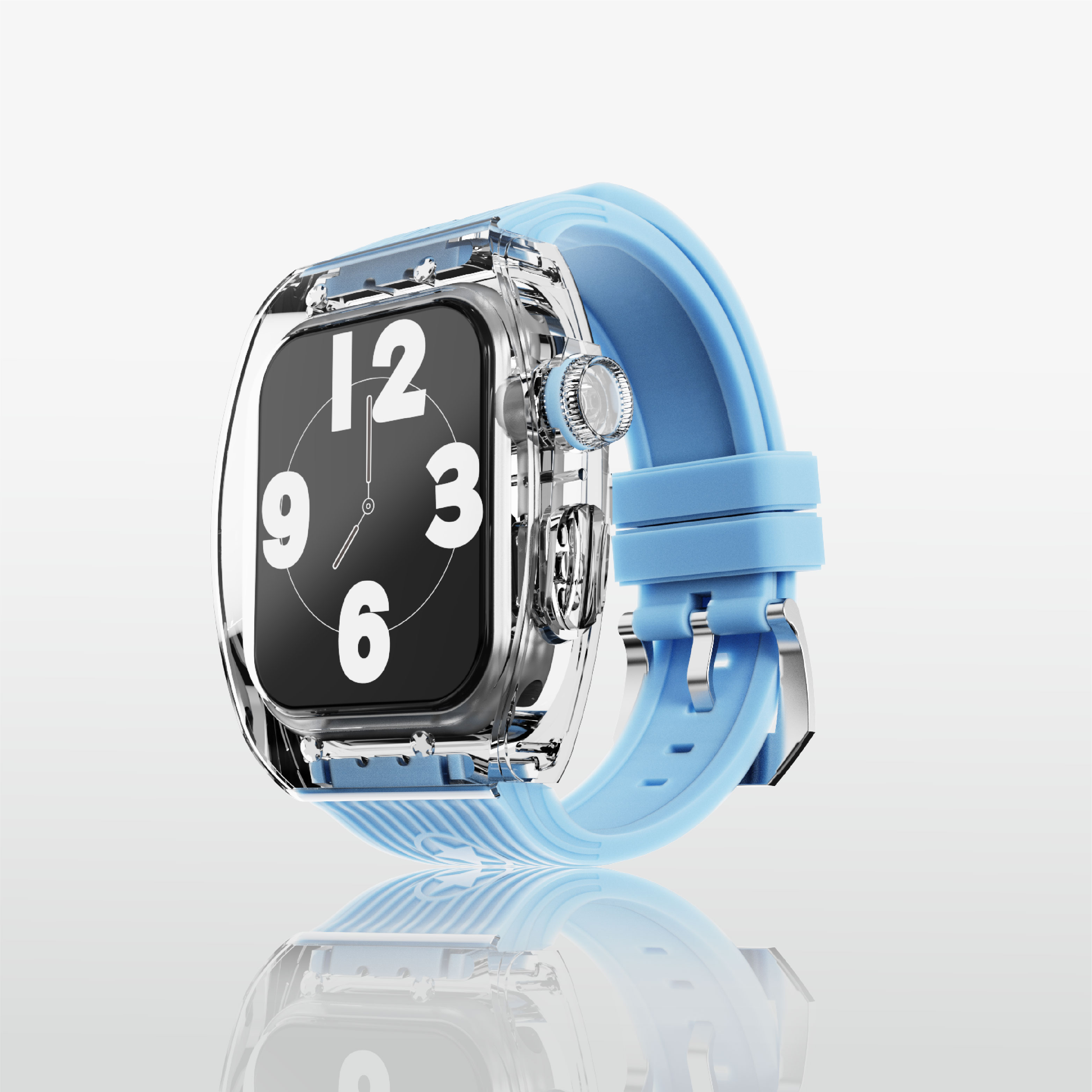 16# Azul cielo claro plano