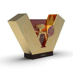 Hộp quà rượu vang cao cấp tùy chỉnh, chất liệu bìa cứng, thiết kế hộp quà tặng chai rượu hai cửa đóng mở bằng nam châm - Product Image 2