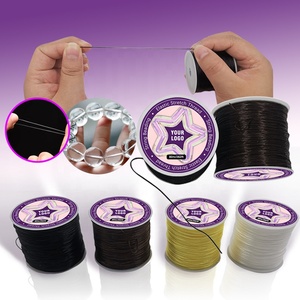 Private Label 80M <strong>Elastic</strong> Stretch <strong>String</strong> Necklace Bracelet <strong>Elastic</strong> Line Strong Stretchy <strong>String</strong> Cord Beads <strong>String</strong> Strap Rope - Product Image 1