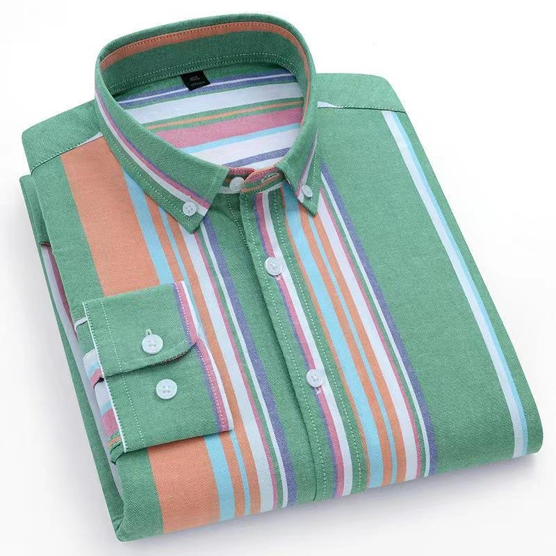เสื้อแขนยาวสีส้มเขียว