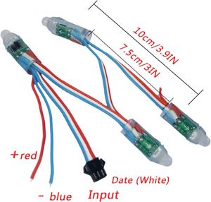 12mm DC 12V WS2811 píxeles Digital direccionable LED cadena luces impermeable RGB a todo Color pixel luz led para pared de pantalla LED - Product Image 2