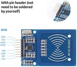 AismartlinkリーダーモジュールキットRC522リーダーモジュールS50ホワイトカードとキーリングRaspberry Piに対応 - Product Image 2