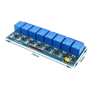 KY-019 mit Optokoppler-Relais modul DC 5V Ausgang 1/2/4/6/8 Wege-Leistungs relais Modul 250VAC/125VAC 10A Platinen abschirmung für Arduino - Product Image 6