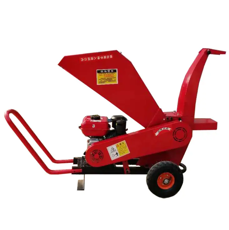 Machine de meulage mobile industrielle, 19 kg, palette de bois, branches d'arbre diesel, broyeur, rectifieuse