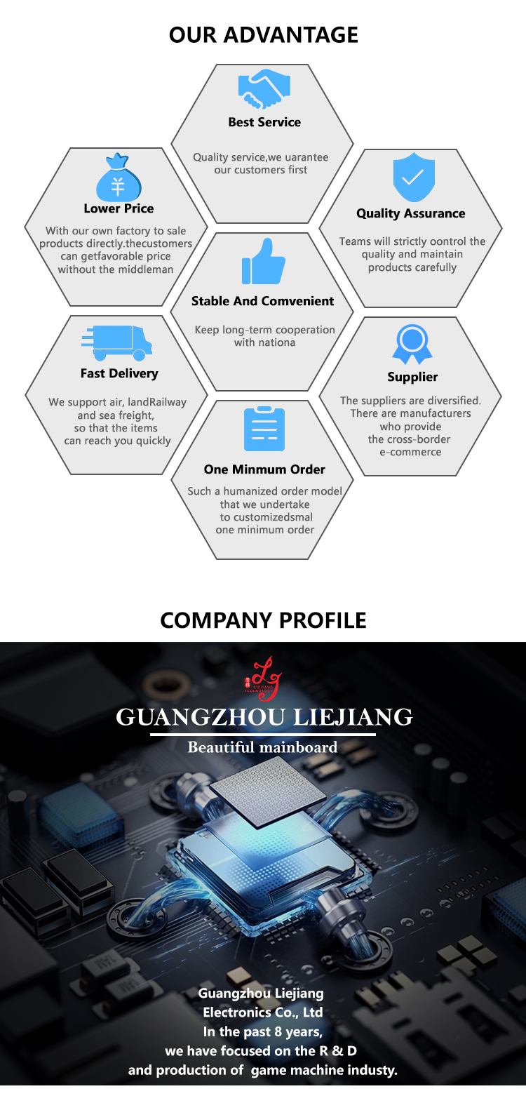 Spiel-Brett PWBs 16 LieJiang POG 595 grüne Spiele dreifaches Sevens 9