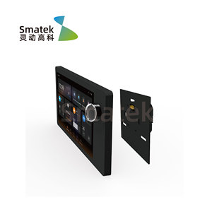 Sistema de automatización de edificios inteligente Android 11 OS con controles de pantalla táctil atenuador e interruptor basculante para luces LED - Product Image 1