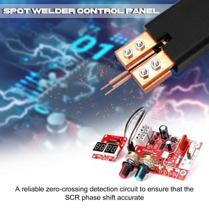 Máquina soldadora por puntos 40A/100A, Panel Controlador artesanal, función de Control de tiempo y corriente con pantalla Digital, máquina de alta precisión - Product Image 5