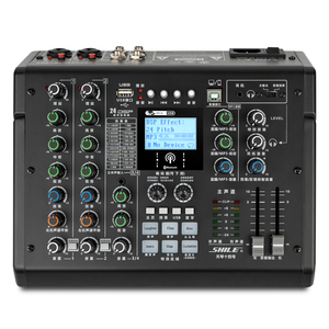 SHILE Lyra-14 BT ses mikseri konsolları 4 kanal profesyonel konferans karıştırıcıları - Product Image 4