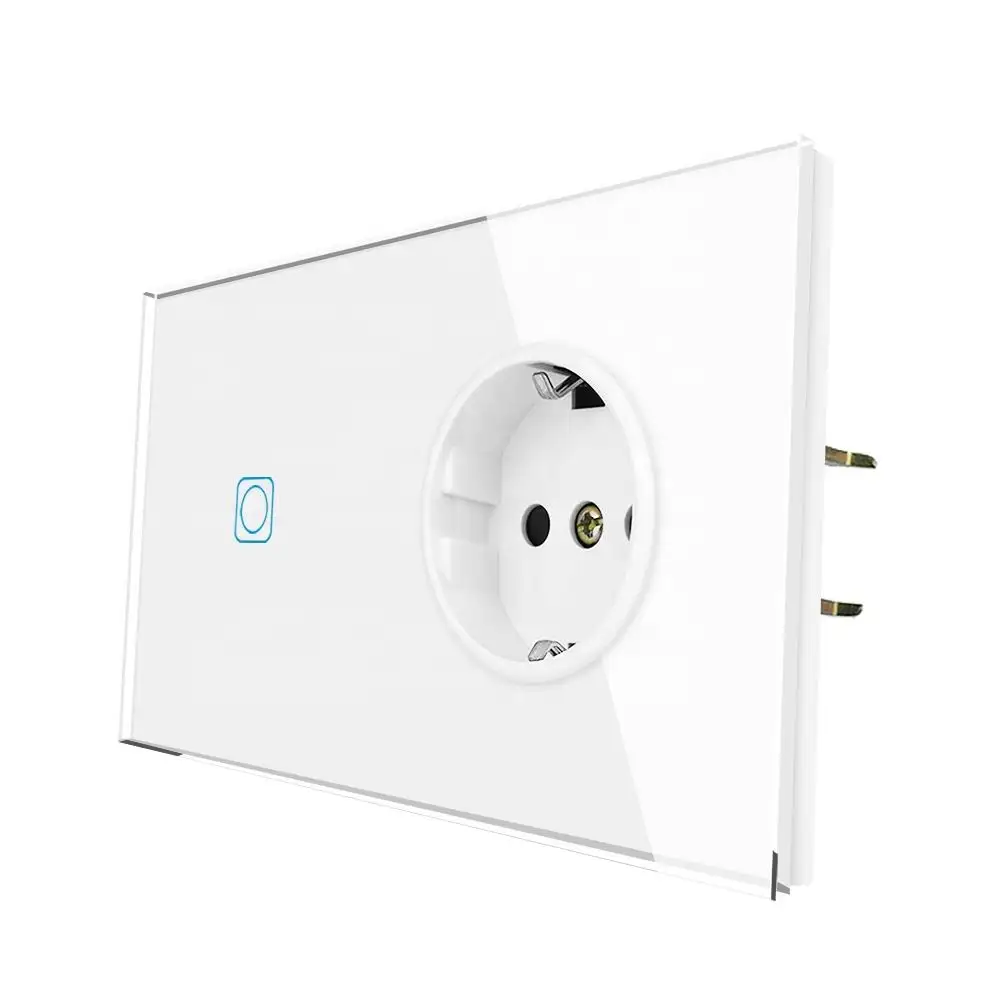 Eletrodomésticos inteligentes interruptor de 2 vias sensor de energia de parede painel de controle wi-fi luz inteligente Tuya