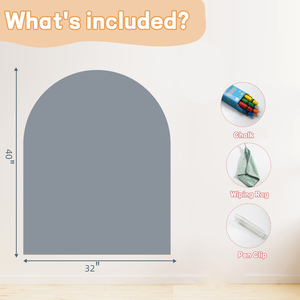 Магнитная доска для умывания, Мягкая самоклеящаяся доска для мокрого стирания, магнитная арочная доска для детей - Product Image 5