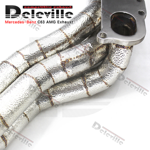 Oem כוונון פליטה עבור mersedes-בנץ c63 amg w204 6.2l 2012- 2015 נירוסטה 304 טורבו סעפת רכב חלק